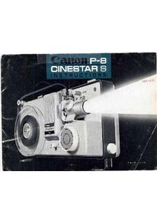 Canon P 8 Cinestar manual. Camera Instructions.